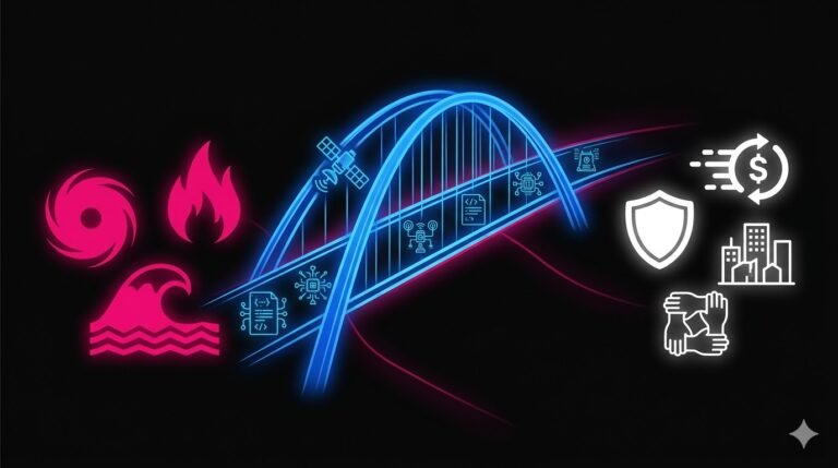 3 Parametric Insurance Innovations Closing the 2026 Climate Protection Gap Parametric insurance trigger flow showing satellite data, weather sensors, and automated payout mechanisms closing the global climate protection gap